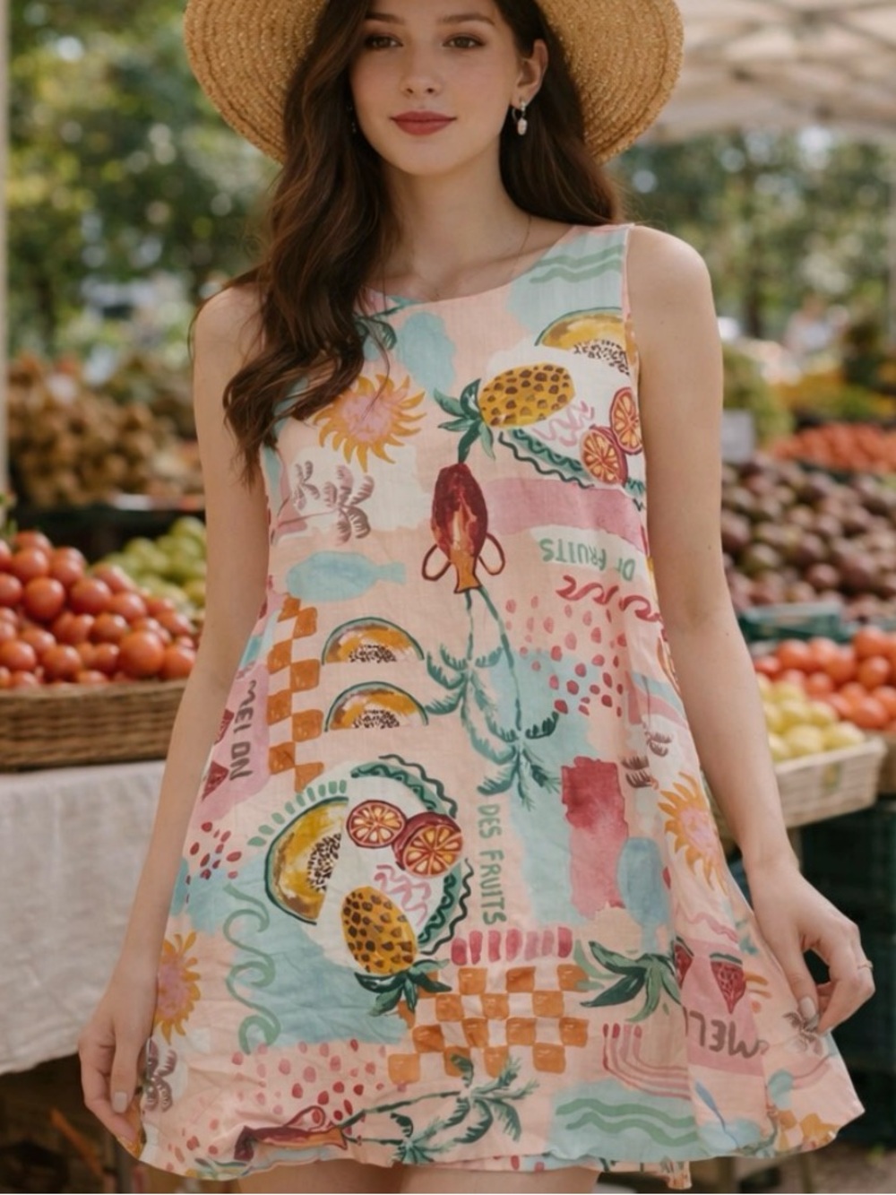 Paper Heart Summer Haze Mini Dress